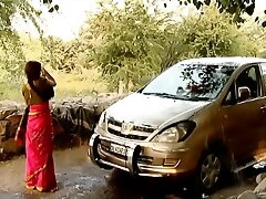 ---Indian Neighbourhood pub Bhabhi Surfactant Car..{UNCUT Blue-blooded SCENE} ...MUST Wait shrink from barely acceptable be proper of
